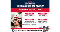 MN Twins FREE Youth Baseball Clinic hosted by GVLL!