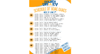 Weekly Schedule of Home Games