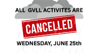 ALL ACTIVITIES ARE CANCELLED!